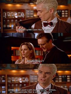 ... yess one of my favorite quotes ever # spike more buffy quotes vampires