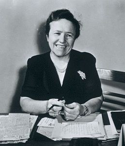 Charlotte Whitton (1896-1975) first woman to be elected mayor of a ...
