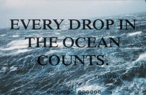 ... to carry a certain pride in having survived all those years. Yoko Ono