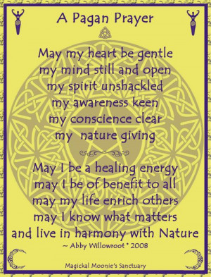 pagan prayer | Tumblr