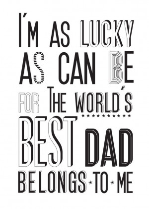World's Best Dad quote