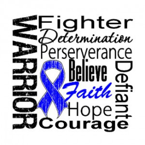 Cancer Warrior Collage t-shirt by giftsforawareness