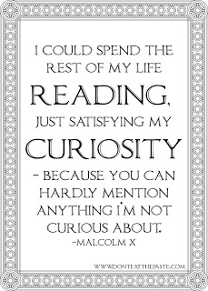 Reading quote by Malcolm X