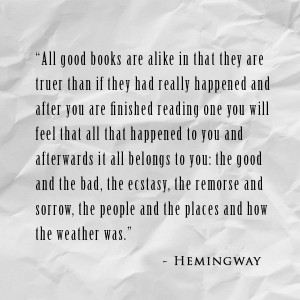 Hemingway Quote