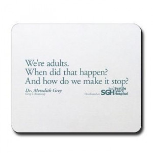 Art Meredith Grey - Greys Anatomy quotes