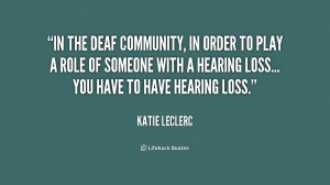 Katie Leclercs Deafness Her Journey To Empowerment - 2xxvqez