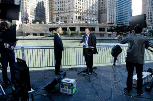 Jeff Smisek CEO of United Continental Jeff Smisek L and Neil Cavuto