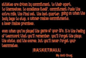Quotes For Basketball Teams...