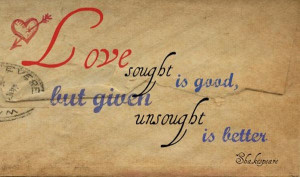 Byron and Shakespeare Quote