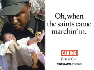 Read the story behind the official billboard for caring .