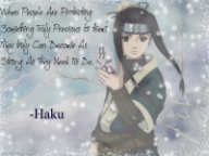 Naruto Haku Quotes