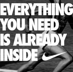 Nike quote Just do it