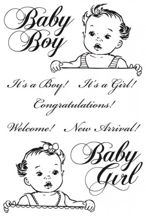 ... - Bundle of Joy Collection - Clear Acrylic Stamp - New Arrival
