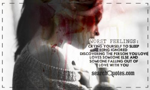 Quotes About Crying Yourself to Sleep