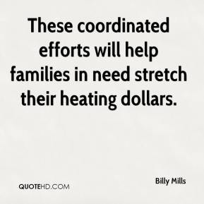 Billy Mills - These coordinated efforts will help families in need ...