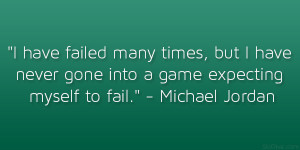have failed many times, but I have never gone into a game expecting ...