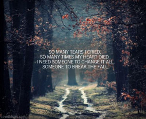 the fall love quotes quotes depressive trees sad woods path sad quotes ...