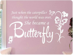 white vinyl wall decals would be absolutely perfect for any butterfly ...