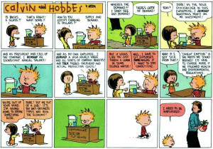 Calvin And Hobbes On Big Business