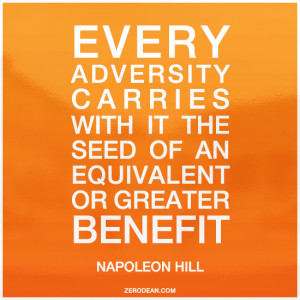 Adversity Napoleon Hill Quotes