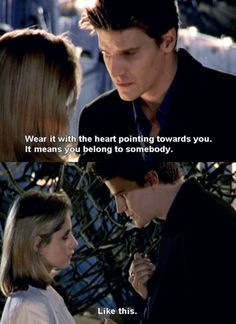 Buffy and Angel.... awhhh♥ More