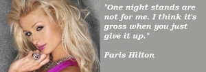 Paris hilton famous quotes 5