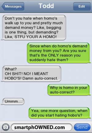 ! | Since when do homo's demand money from you? Are you sure that's ...