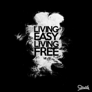 ac/dc black&white living easy living free