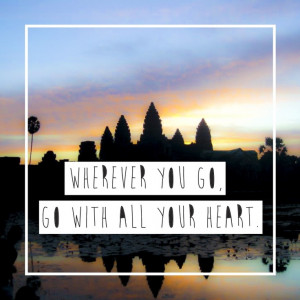 Travel quotes Angkor wat sunrise in Cambodia | Wilderness Ventures ...