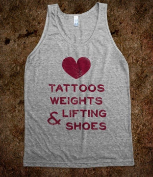 Love Tattoos Weights & Lifting Shoes