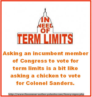 term limits - Asking an incumbent member of Congress to vote foe term ...