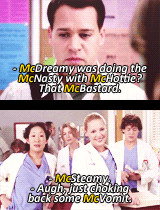 mine Grey's Anatomy Cristina Yang Meredith Grey Izzie Stevens derek ...
