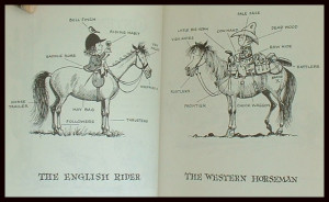 ... wild West? Lots of funny comparisons. Please note: THIS BOOK HAS BEEN