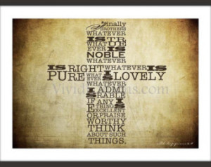 PHILIPPIANS 4 CHRISTIAN CROSS Bible Verse, Inspirational Picture Wall ...