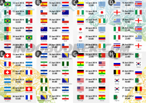 world cup 2014 fixtures wallpaper