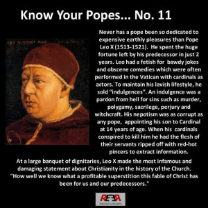 Know Your Popes No. 11 