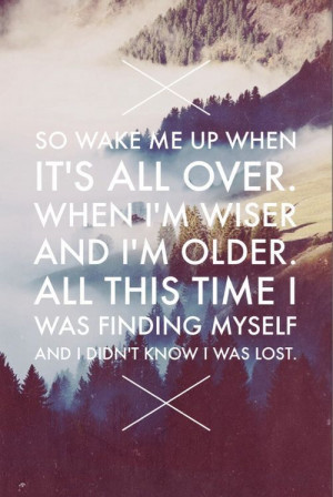 Avicii - Wake Me Up Lyrics | song lyrics, music lyrics, song quotes ...