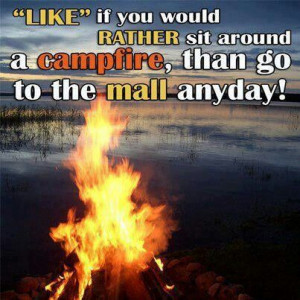 Rather be camping anyday!!