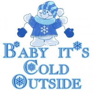 Funny Cold Weather Quotes | February 2, 2011} Baby, it’s cold ...