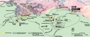 South Rim Grand Canyon National Park Map