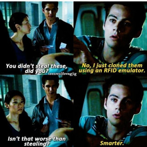 ... Posey (Scott McCall) , & Dylan O'Brien (Stiles Stilinski) - Teen Wolf