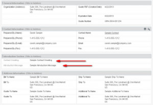 modifying quote template in salesforce