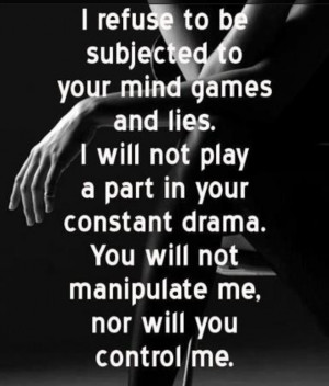 Narcissist Manipulative Mind Games Tactics