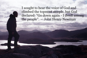 John Henry Newman, Catholic, saint quotes