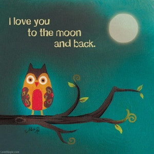 Owl nursery inspiration... LOVE Owls and LOVE this quote!