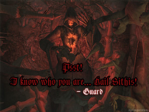 Psst! I know who you are… Hail Sithis![Submitted by ...