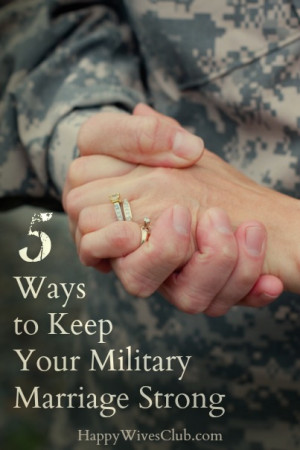 Ways to Keep Your Military Marriage Strong