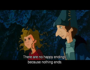 Quote from The Last Unicorn (1982). I don't know this movie, but I ...