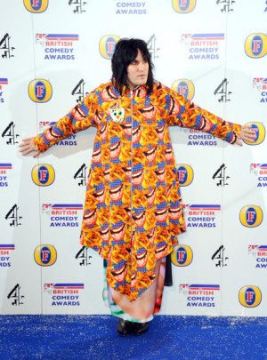 Noel famously wore one of the his colourful creations… 89 more words