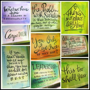 Quote Collage Of the quotes that people